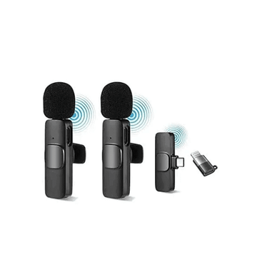 🎤 K9 Wireless Microphone – Noise Reduction, Plug & Play, 360° Audio! 🔥