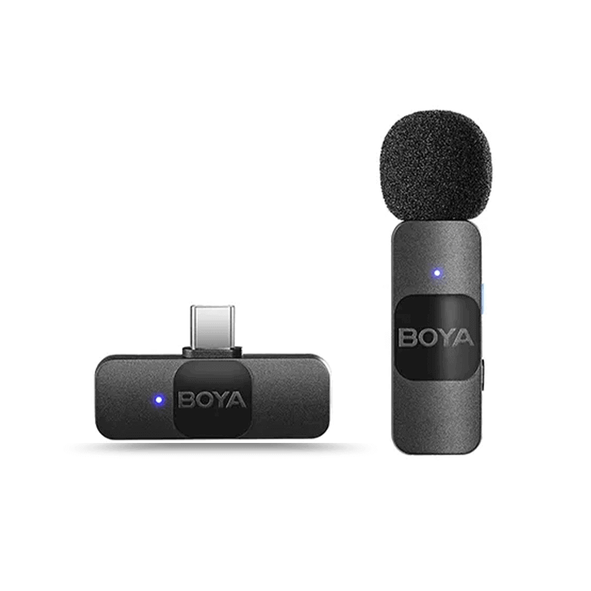 🎤BOYA BY-V10 Wireless Microphone –  Noise Cancellation, Perfect for Vlogs & Live Streams!🎥