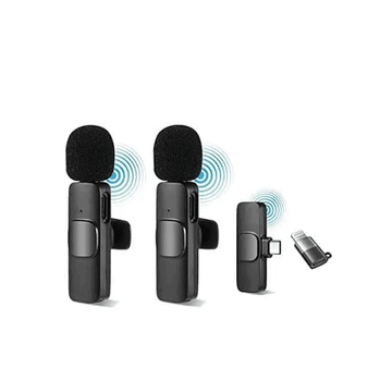 🎤 K9 Wireless Microphone – Noise Reduction, Plug & Play, 360° Audio! 🔥